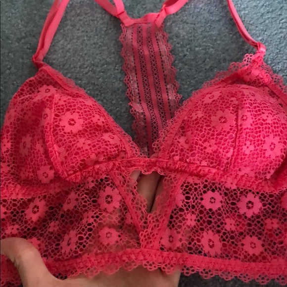 PINK Razorback Lace Bralette - Picture 2 of 3